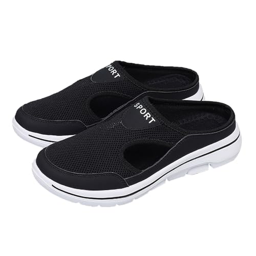 Herren-Walkingschuhe Luftkissen-Slip-On-GEH Orthopädische Diabetiker-Wanderschuhe Pantoletten Freizeit Mesh Atmungsaktive Hausschuhe Hinten Offen Leicht Bequem Slipper Trekkingschuhe Herren-Walkingschuhe Luftkissen-Slip-On-GEH Orthopädische Diabetiker-Wanderschuhe Pantoletten Freizeit Mesh Atmungsaktive Hausschuhe Hinten Offen Leicht Bequem Slipper Trekkingschuhe von BOTCAM