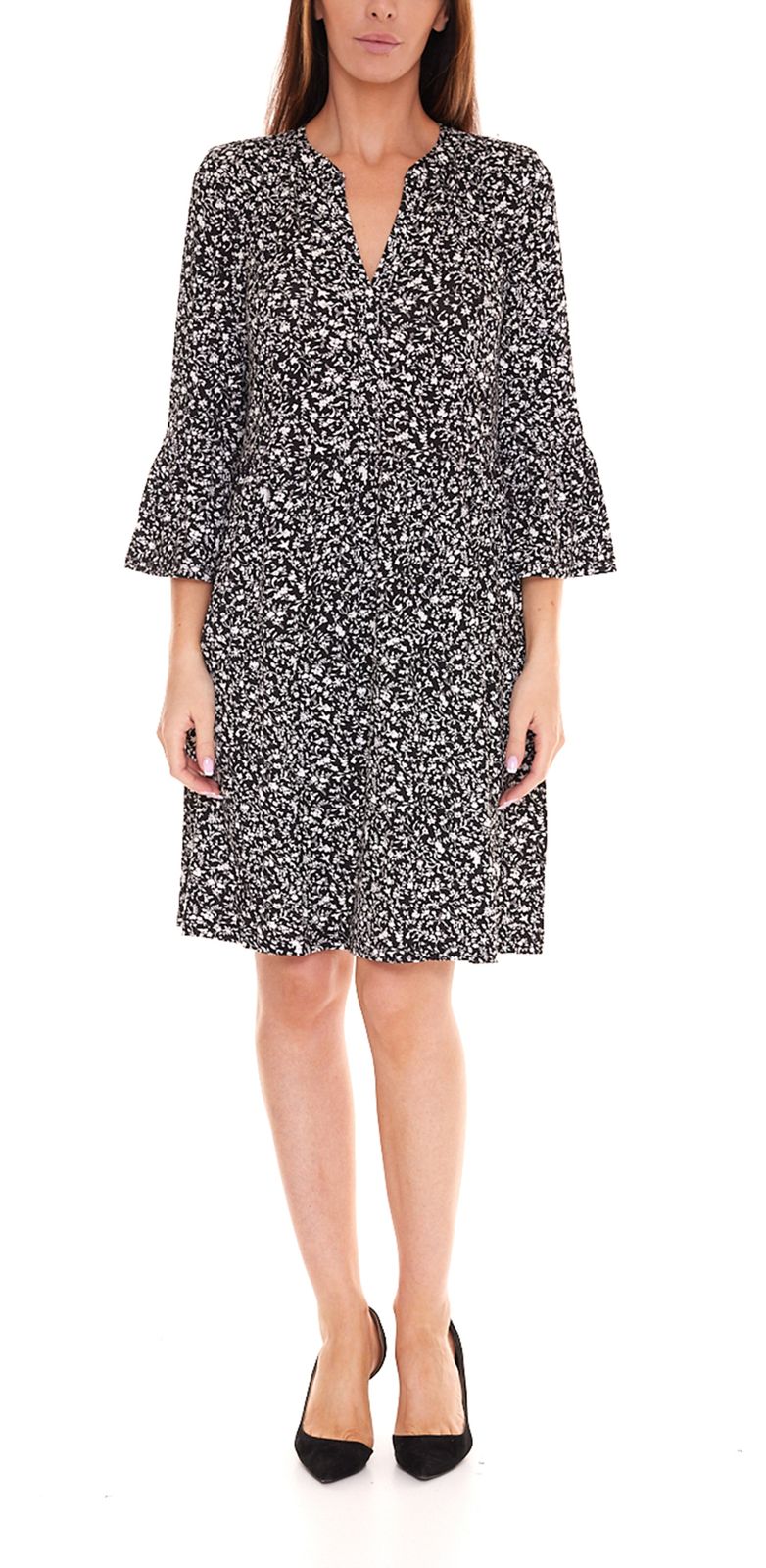 BOYSEN´S Damen Jerseykleid Stufen-Kleid mit Blumenprint 48420054 Schwarz BOYSEN´S Damen Jerseykleid Stufen-Kleid mit Blumenprint 48420054 Schwarz von BOYSEN´S