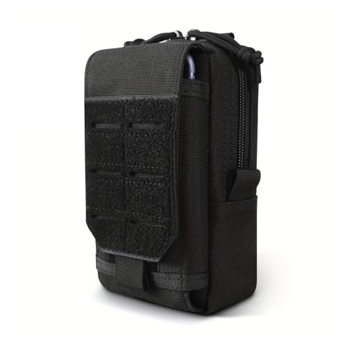 BRART Taktische Hüfttasche Outdoor Herren EDC Werkzeugtasche Weste Pack Geldbörse Handytasche Tasche, Schwarz , Einheitsgröße BRART Taktische Hüfttasche Outdoor Herren EDC Werkzeugtasche Weste Pack Geldbörse Handytasche Tasche, Schwarz , Einheitsgröße von BRART