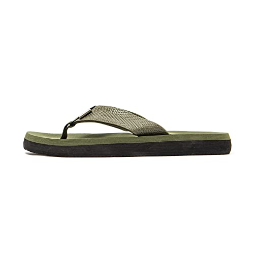 Brasileras Kinder Zehensandalen rutschfester bequem schuhe für strand/schwimmbad/stadt militärgrün 44 EU von Brasileras