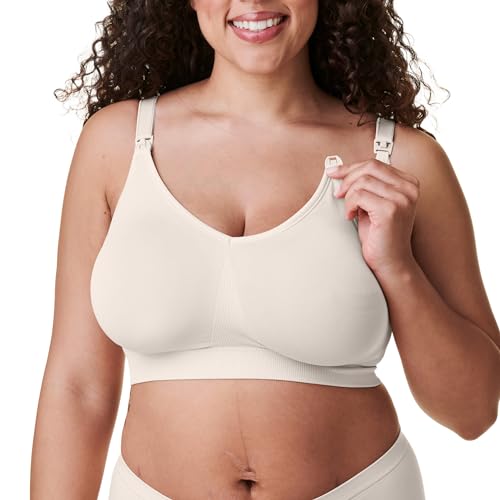 Bravado Designs Body Silk Seamless Nursing Bra Sustainable (as3, Alpha, m, Regular, Regular, Antique White) von Bravado Designs