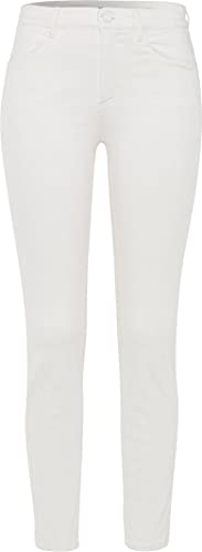 BRAX Damen Style Ana push up effekt forkortet fem lommer tynd Jeans, Offwhite, 27W / 32L EU von BRAX