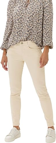 BRAX Damen Style Ana Sensation Nachhaltige Five-Pocket-röhrenjeans mit Push Up-Effekt Jeans, Eggshell, 34W x 32L von BRAX