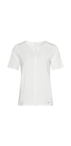 Brax Damen Style Caelen Fine Cotton T-Shirt, Offwhite, 36 von BRAX