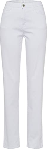 BRAX Damen Style Carola Blue Planet Nachhaltige Jeans, White, 40W / 30L (Herstellergröße: 50K) von BRAX