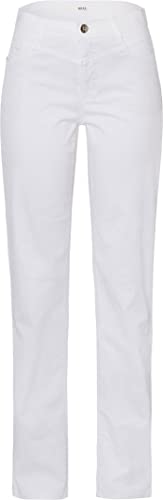 BRAX Damen Style Carola Superior Cotton Hose, Weiß, 26W / 30L EU von BRAX