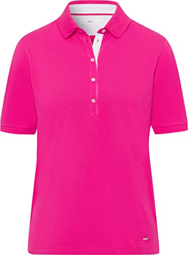 BRAX Damen Style Cleo Polo PIQUÉ SOLID Polohemd, Flush, 36 von BRAX