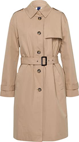 BRAX Damen Style London Trenchcoat, Sand, 38 von BRAX