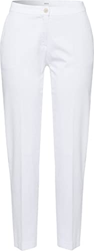 BRAX Damen Style Maron City Sport Premium Pull On Hose, Weiß (White 99) , 48K von BRAX