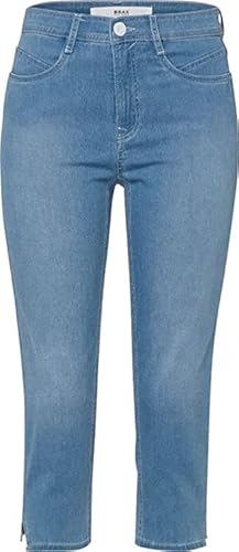 BRAX Damen Style Mary C Ultralight Denim Jeans, Used Light Blue, 34W / 30L EU von BRAX FEEL GOOD