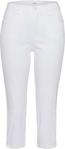 BRAX Damen Style Mary C Ultralight Denim Jeans, Weiß, 32W / 32L EU von BRAX