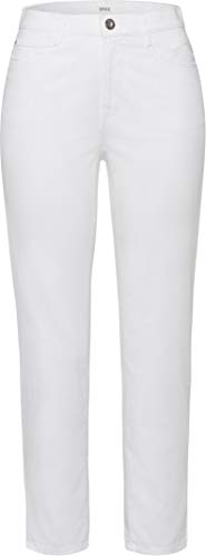 BRAX Damen Style Mary S Ultralight Organic Cotton Verkürzt I Jeans, White, 34W / 30L von BRAX