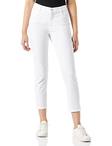 BRAX Damen Style Mary S Ultralight Organic Cotton Verkürzt Jeans, Weiß, 36W / 32L von BRAX