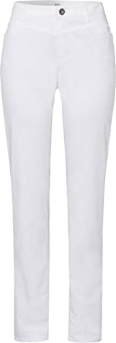 BRAX Damen Style Mary Superior Cotton Hose, Weiß, 32W / 30L EU von BRAX