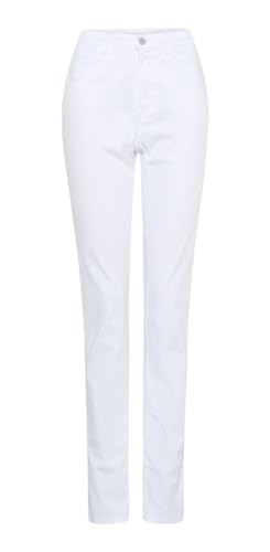 Brax Damen Style Mary Ultralight Denim Jeans, White, 34W x 32L von BRAX