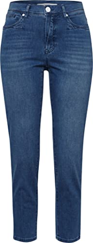 BRAX Damen Style Mary Ultralight Denim Verkürzte Five-pocket-jeans Jeans, Used Regular Blue, 29W / 32L EU von BRAX