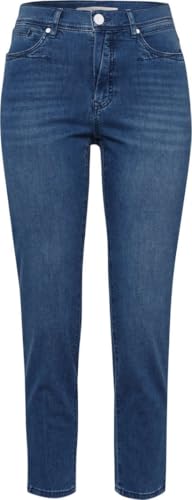 BRAX Damen Style Mary Ultralight Denim Verkürzte Five-pocket-jeans Jeans, Used Regular Blue, 32W / 34L EU von BRAX