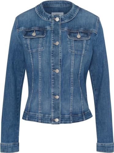 Brax Damen Style Seattle Denim Jacke, Blau, 42 von BRAX