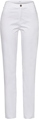 BRAX Damen Style Carola Smart Cotton Hose, Weiß, 36W / 30L von BRAX