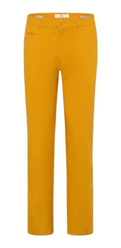 Brax Herren Style Fabio In Hi-Flex Chinohose mit wetigen Stylingdetails Freizeithose, Mango, 38W x 30L von BRAX