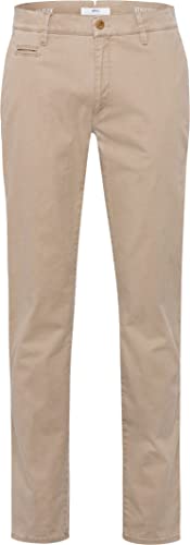 Brax Herren Style Fabio In Hi-Flex Chinohose mit wetigen Stylingdetails Hose, Sesame, 38W / 34L von BRAX