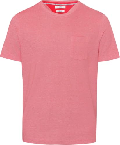 BRAX Herren Style Todd Ultralight Easy Care Pique Brusttasche T-Shirt, Watermelon, XXL von BRAX