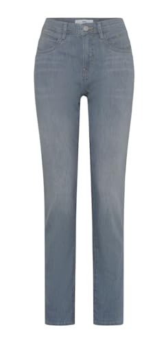 Brax Damen Style Mary elegant-Sportive Five-Pocket-Hose Jeans, Used Light Grey, 32W x 34L von BRAX