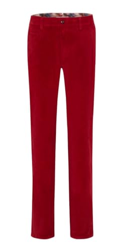 BRAX Herren Style Fabio Dx Cord Evolution Hose, Rot, 36W / 34L von BRAX