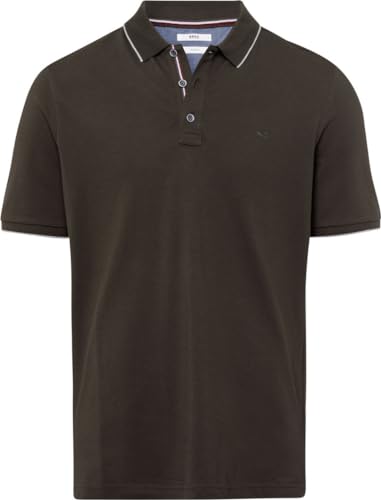 Brax Herren Style Pete U Hi-Flex Piqué - Poloshirt in Hi-Flex-Qualität,Deep Pine,XXL von BRAX