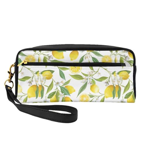 Fresh Tropical Lemons Leder Tragbare Kosmetiktasche Reise Kosmetiktasche Tägliche Aufbewahrungstasche für Männer und Frauen Frische Tropische Zitronen Einheitsgröße, Frische tropische Zitronen, Fresh Tropical Lemons Leder Tragbare Kosmetiktasche Reise Kosmetiktasche Tägliche Aufbewahrungstasche für Männer und Frauen Frische Tropische Zitronen Einheitsgröße, Frische tropische Zitronen, von BREAUX