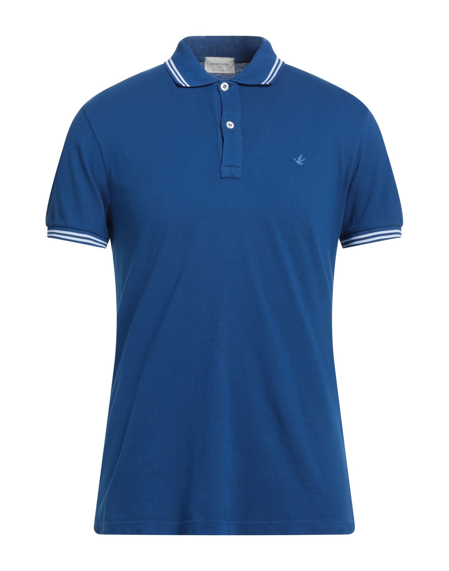 BROOKSFIELD Poloshirt Herren Blau von BROOKSFIELD