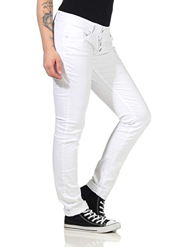 Buena Vista Jeans Hosen Damen - Malibu - Stretch Twill - weiß - White von Buena Vista