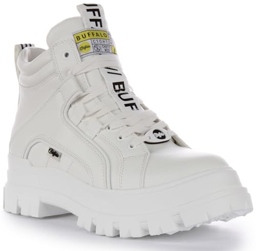 BUFFALO Herren Schnürboots Alpha weiß/schwarz 41 BUFFALO Herren Schnürboots Alpha weiß/schwarz 41 von Buffalo