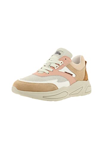 BULLBOXER Sneaker 295019E5C Beige/Pink 39 von BULLBOXER