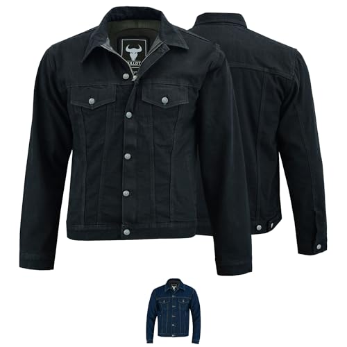 BULLDT Herren Motorradjacke mit Protektoren futter aus 100% Aramid Jeansjacke Trucker - XL BULLDT Herren Motorradjacke mit Protektoren futter aus 100% Aramid Jeansjacke Trucker - XL von BULLDT