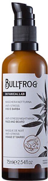 Bullfrog Botanical Anti-Stress Night Mask Face+Beard 75 ml von BULLFROG