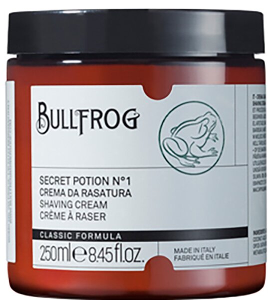 Bullfrog Shaving Cream Secret Potion N.1 Classic 250 ml von BULLFROG