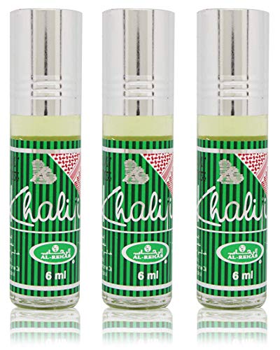 3 x Moschus Khaliji de al Reha – 6 ml. Hinweise: Zitrus, würzig, frisch, warm, holzig, moschusartig von BUSINESS SQUARE BS