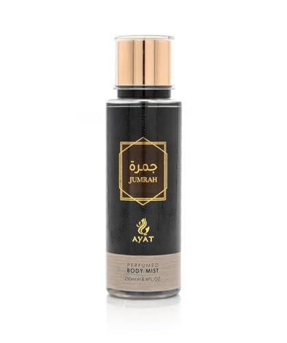 AYAT PERFUMES – Duftspray 250 ml – Mist für den Körper mit orientalischen Düften – arabischer Duft für Damen und Herren – hergestellt in Dubai (Jumrah) von BUSINESS SQUARE BS