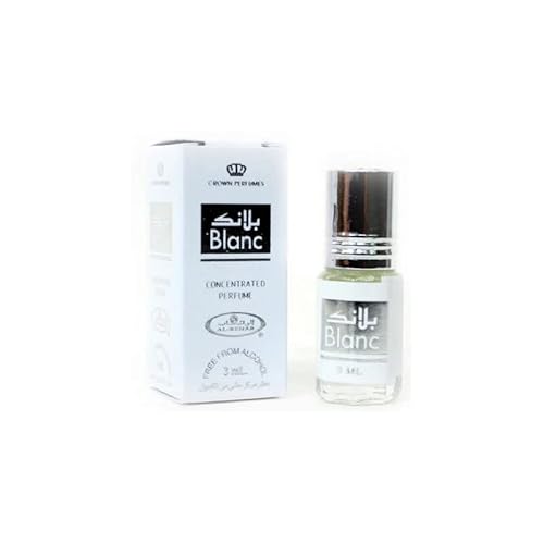 Al Rehab 3ml Musk BLANC 100% Öl NOTEN: Frische Meeresbrise und frische Kräuter wie Bergamotte und Zitrus. von BUSINESS SQUARE BS