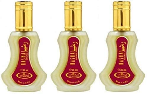 Al Rehab Moschus-Duft, authentisch, 35 ml, hochwertige Qualität, 35 ml, 3 Stück (Rasha) von BUSINESS SQUARE BS