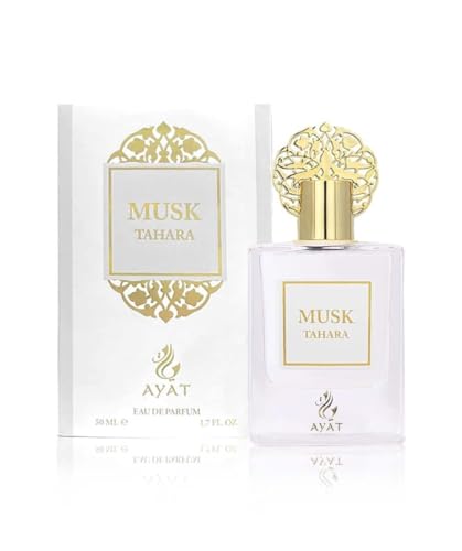 Ayat Perfume – Moschus Tahara 12 ml 100% Öl – Moschus Tahira Intim ohne Alkohol – Arabian Halal Duftextrakt für Damen und Herren – Duftöl zur Reinigung in dicker und cremiger Textur von BUSINESS SQUARE BS