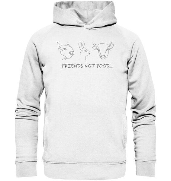 BVeganly Organic Unisex Hoodie “Friends” von BVeganly