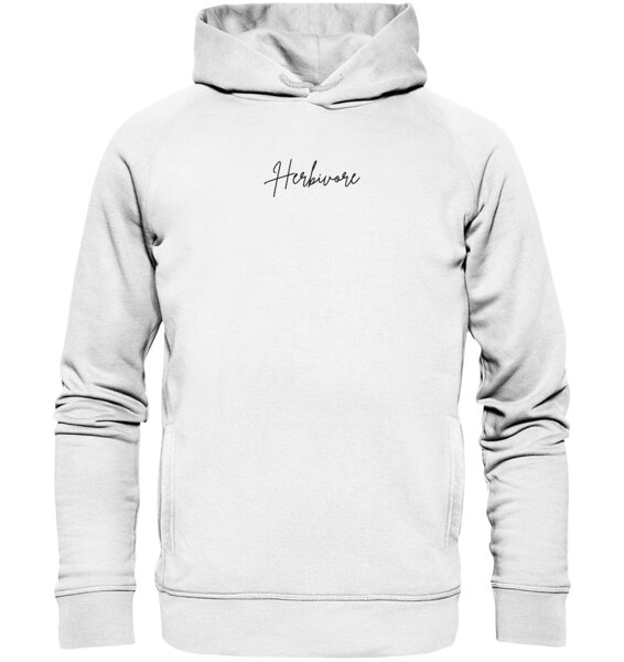 BVeganly Organic Unisex Hoodie Herbivore von BVeganly