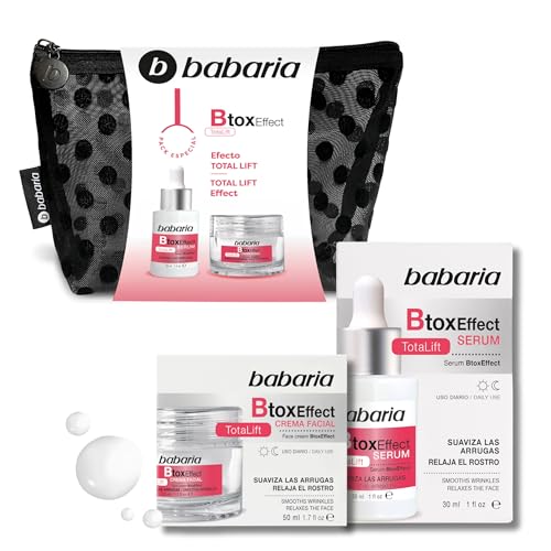 Babaria Kosmetiktasche für Damen, gepunktet, mit Feuchtigkeitscreme, Anti-Aging und Gesichtsserum für Damen, Anti-Aging, Reise-Kulturbeutel 19 x 8 cm, Anti-Falten-Creme für Damen, Gesichtscreme für Babaria Kosmetiktasche für Damen, gepunktet, mit Feuchtigkeitscreme, Anti-Aging und Gesichtsserum für Damen, Anti-Aging, Reise-Kulturbeutel 19 x 8 cm, Anti-Falten-Creme für Damen, Gesichtscreme für von Babaria