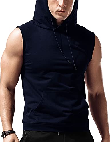 Babioboa Herren Fitness Kapuzenpullover Muskelshirt mit Tasche Gym Sports Babioboa Herren Fitness Kapuzenpullover Muskelshirt mit Tasche Gym Sports von Babioboa