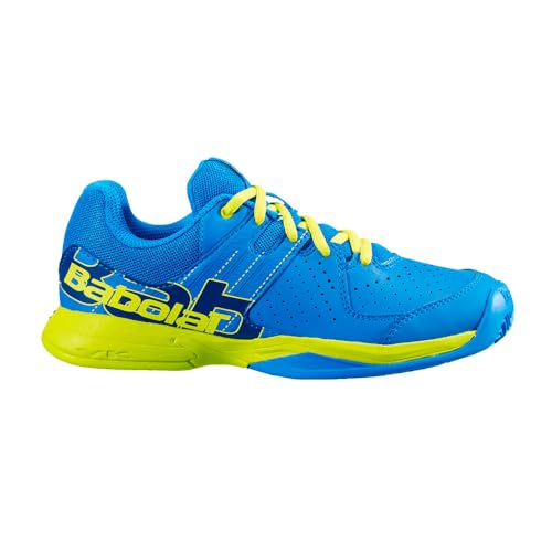 Babolat PULSA JUNIOR Tennisschuhe, Blue Aster/Sulphur Spring, 36.5 EU von Babolat