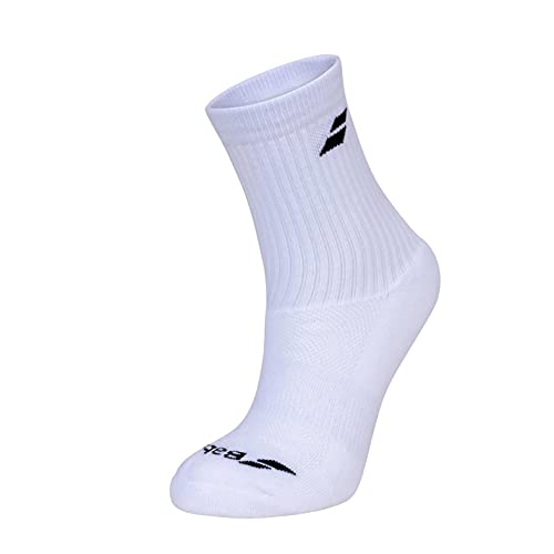 Babolat Tennissocken 3er Pack Weiss Gr. 47-50 von Babolat