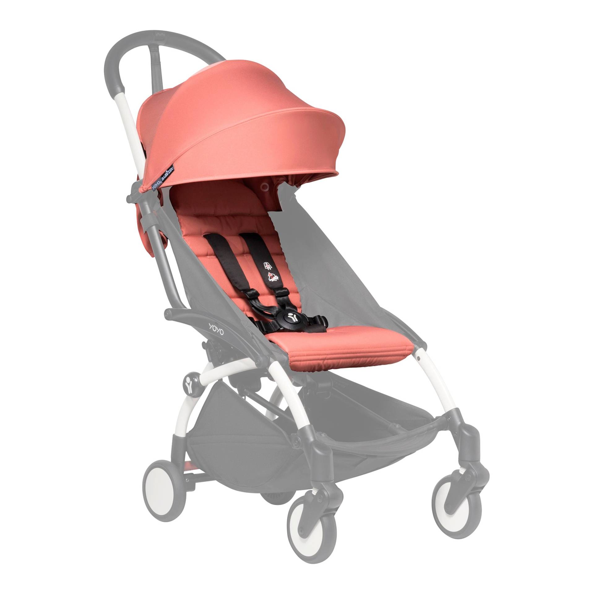 Babyzen Textilset für YOYO 6+ Buggy rosa von Babyzen