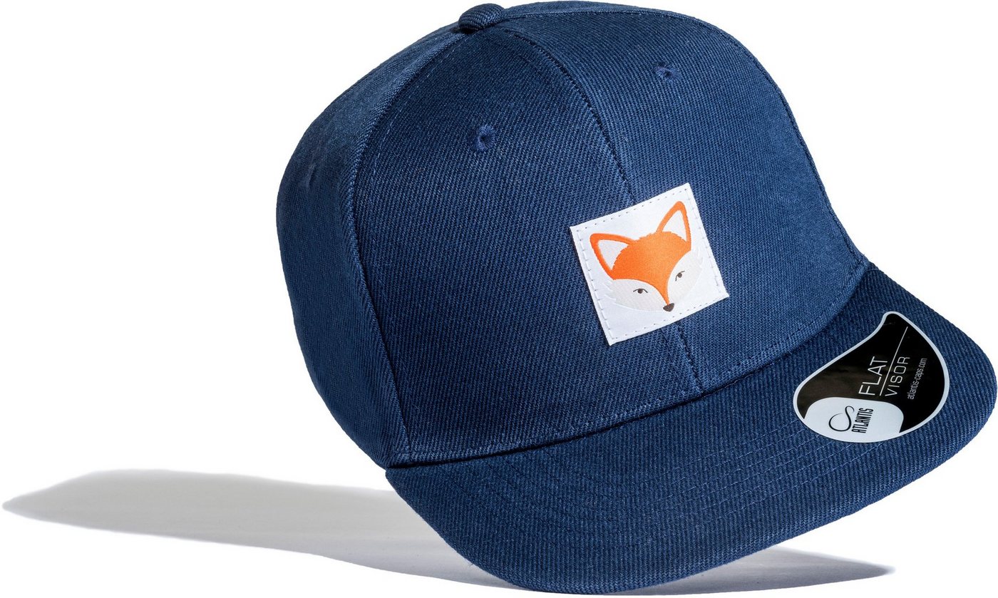 Baddery Snapback Cap Kinder Cap : Fuchs (Patch) für Jungs und Mädchen, Patch, One Size Einheitsgröße, Snapback-Verschluss von Baddery